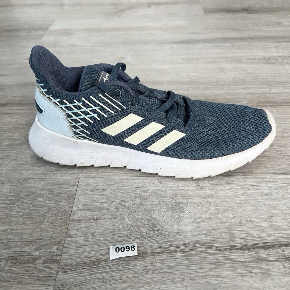 Adidas Lite Racer Womens Shoes Blue White Size 5.5 Athletic Sneakers